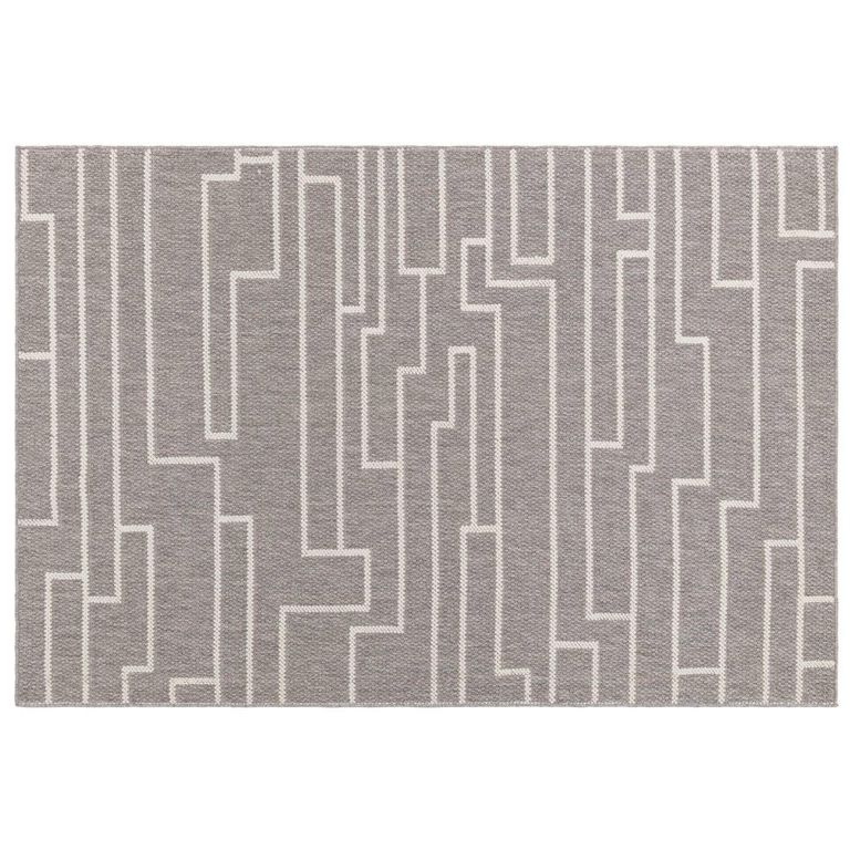 Camber Track Grey Rug - 120cm x 170cm