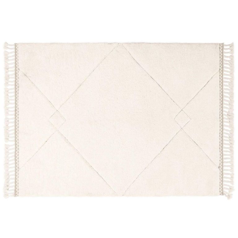 Fes Cream White Rug - FE03 - Sizes Available