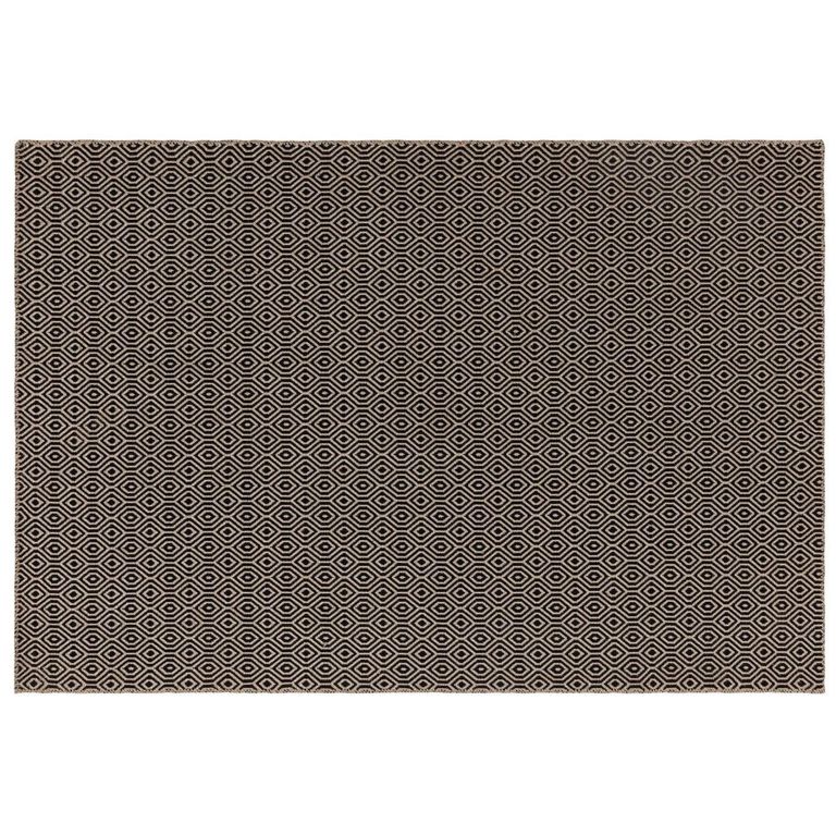 Global Black Mosaic Rug - Sizes Available