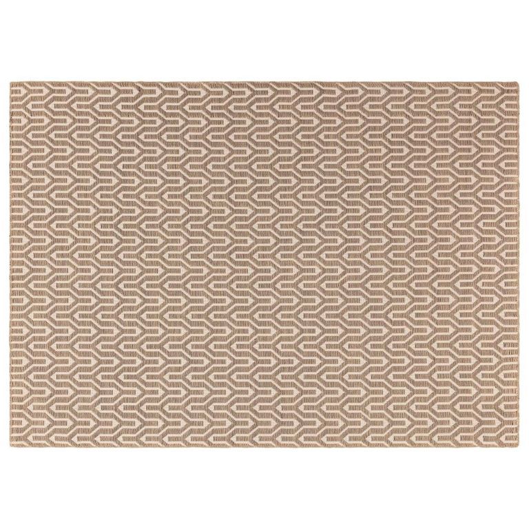 Global Cream Lattice Rug - Sizes Available