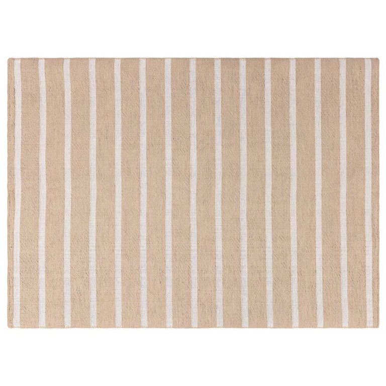 Global Cream Stripe Rug - Sizes Available