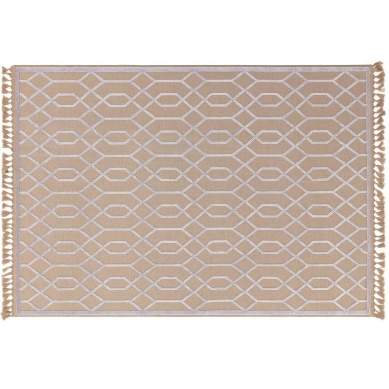 Global Ivory Diamond Rug - Sizes Available