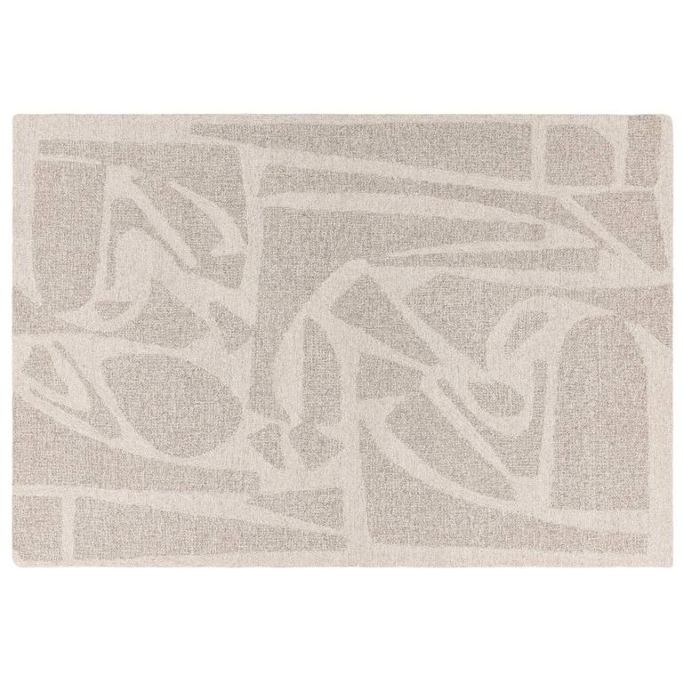 Loxley Linen White Rug - Sizes Available