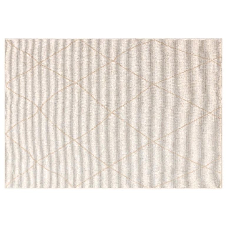 Mulberry Cream White Rug - Sizes Available