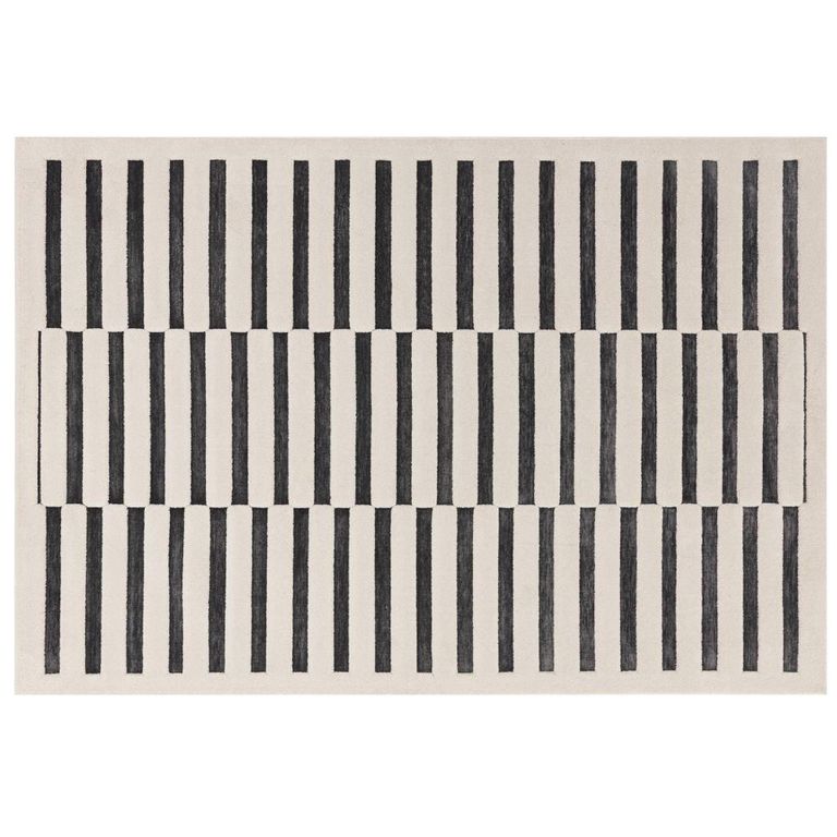 Valley Charcoal Ivory Build Rug - Sizes Available