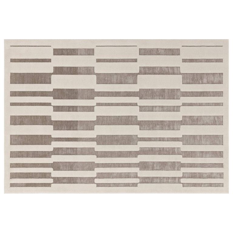 Valley Natural Ivory Tile Rug - Sizes Available