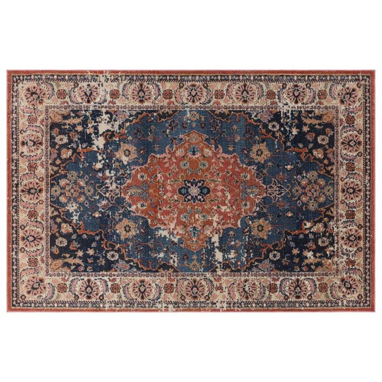 Zola Heris Blue Rug - Sizes Available