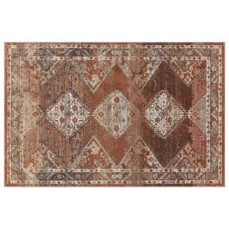 Zola Tark Orange Rug - Sizes Available