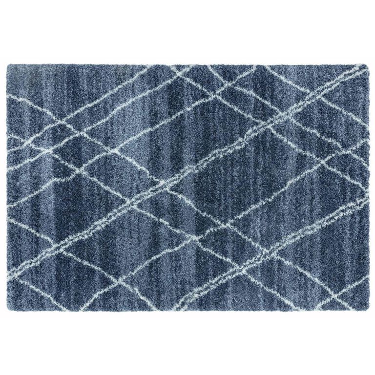 Alto Blue and Cream AL01 Rug - Sizes Available