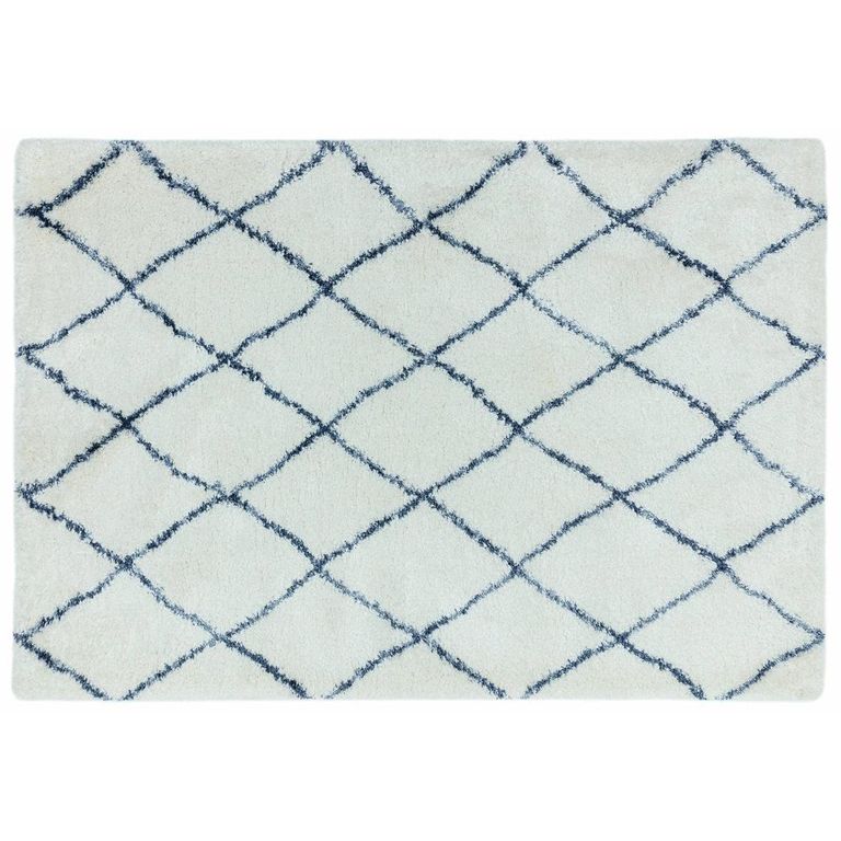Alto Cream and Blue AL03 Rug - Sizes Available