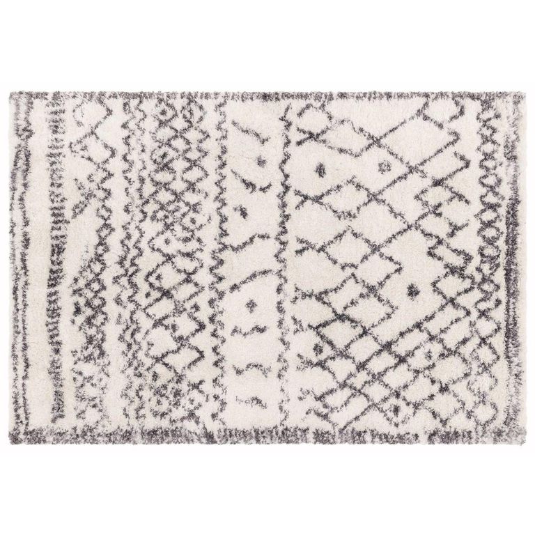 Alto Cream and Grey AL04 Rug - 80cm x 150cm