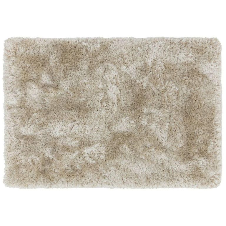 Plush Pearl Beige Natural Rug - 70cm x 140cm