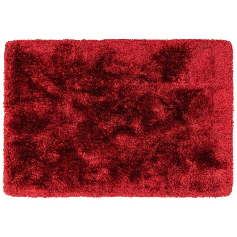 Plush Red Rug - Sizes Available