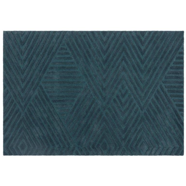 Hague Teal Blue Rug - Sizes Available