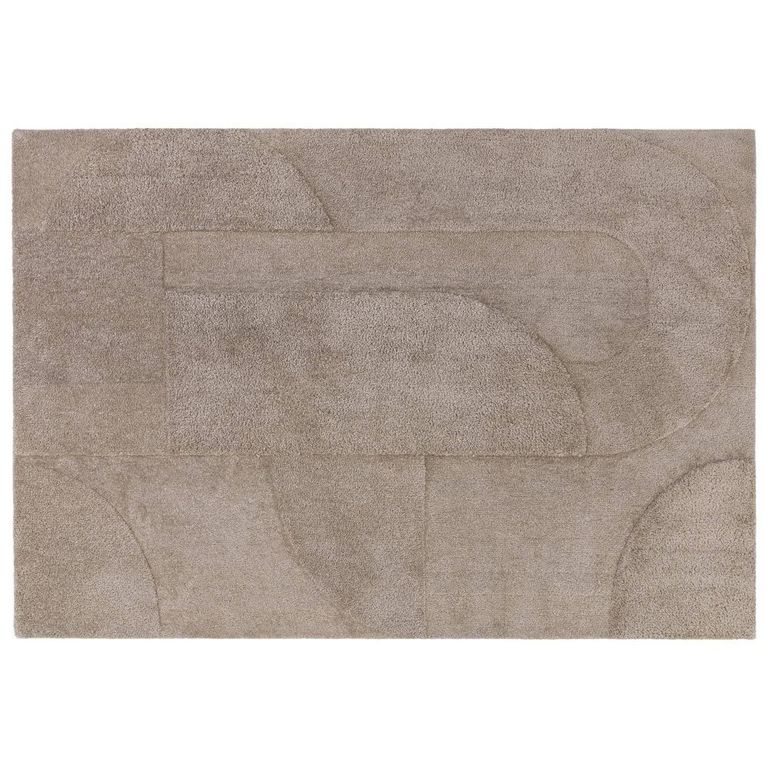 Tova Moleskin Beige Natural Rug - Sizes Available