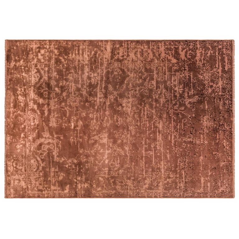 Zehraya Rust Brown ZE05 Rug - 160cm x 230cm