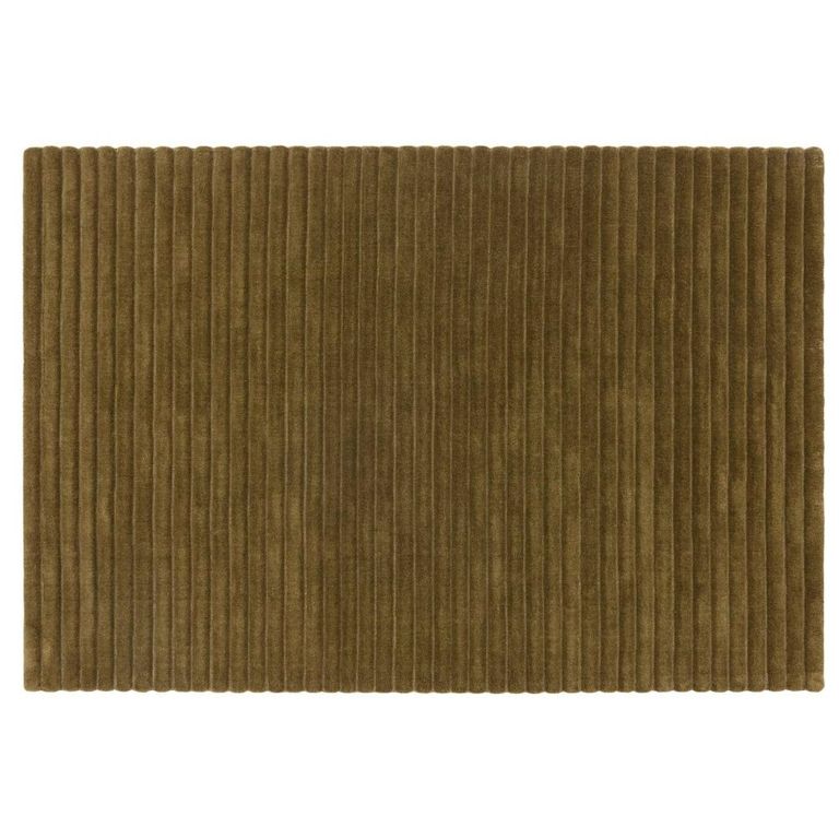 Linie Forest Green Rug - Sizes Available