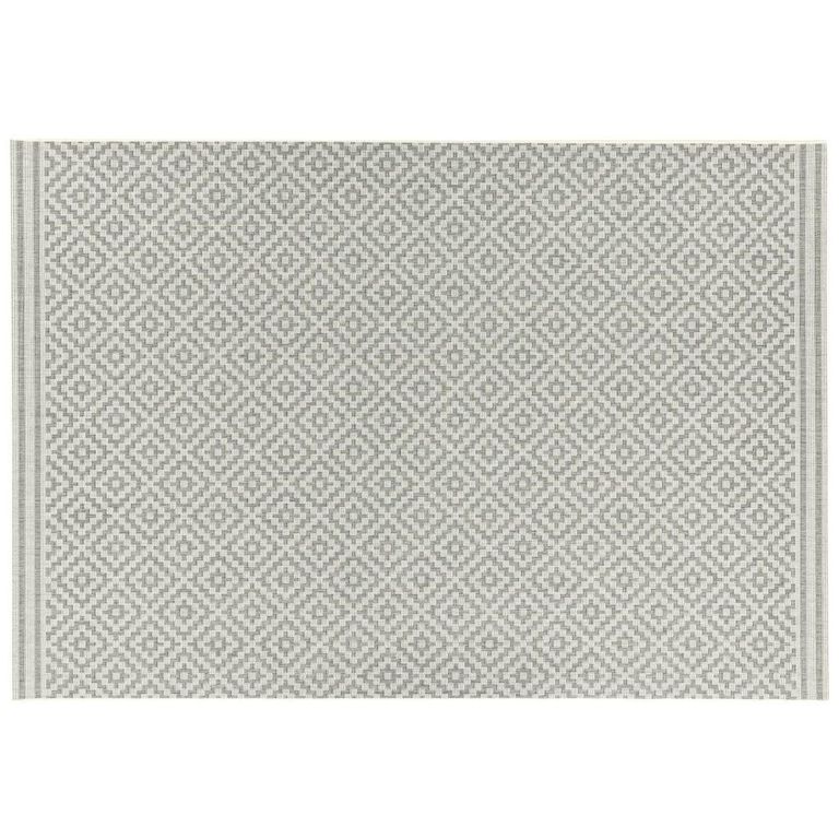 Patio Diamond Grey PAT11 Rug - 200cm x 290cm