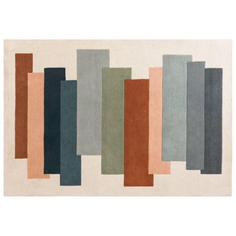 Reef Stacks Multi Colour RF32 Rug - Sizes Available