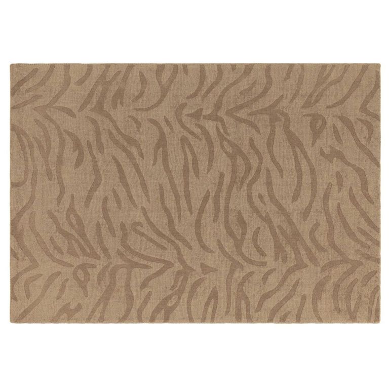 Tigra Mocha Brown Rug - Sizes Available