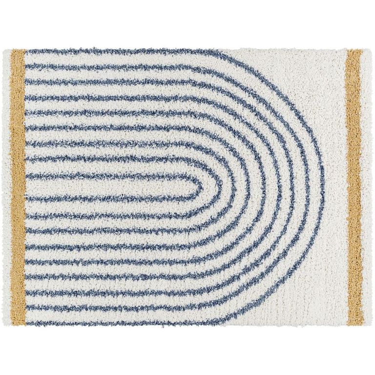 Birmingham Global Plush Blue Soft Pile BMM2313 Rug - Sizes Available