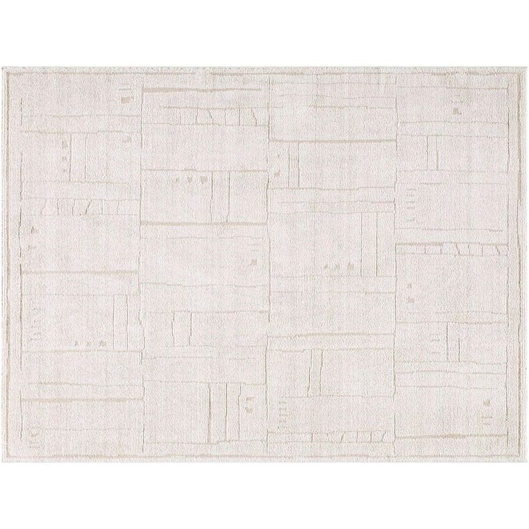 Alba Graphic Ivory EDAL2301 Rug - Sizes Available