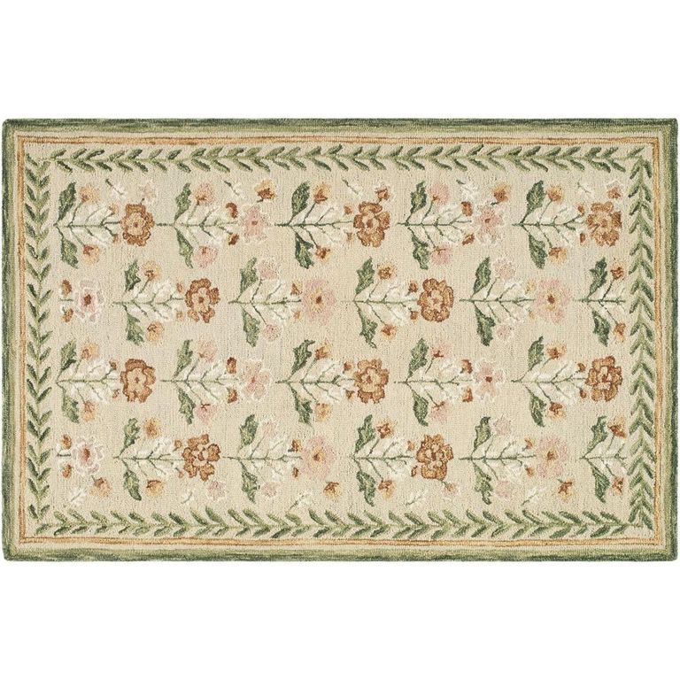 Fairfax Global Green Wool FFX2302 Rug - Sizes Available