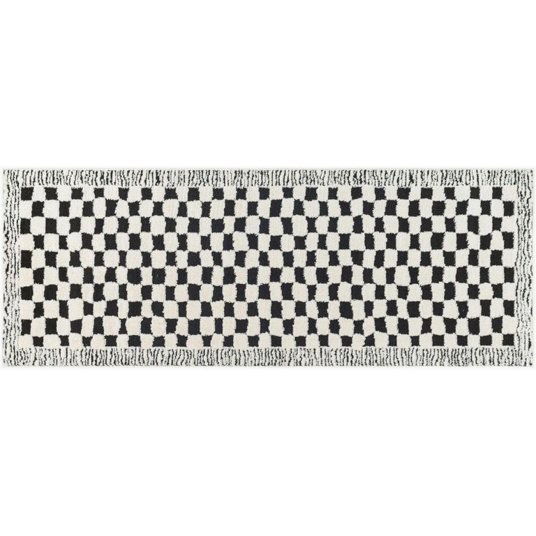 Freud Black High Pile Checkered FEU2325 Runner - Sizes Available