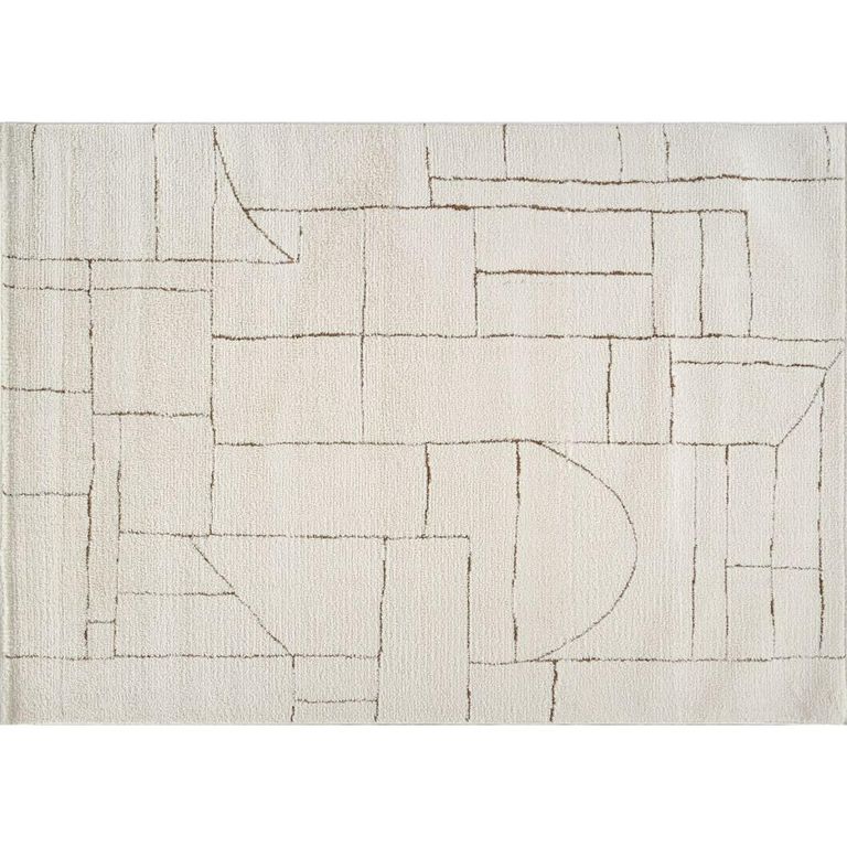 Freud Brown High Pile FEU2308 Rug - Sizes Available