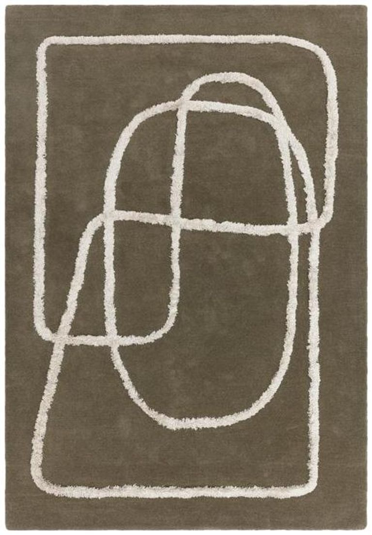 Contemporary Design Matrix Rug - Infinity 93 - Sage - Sizes Available