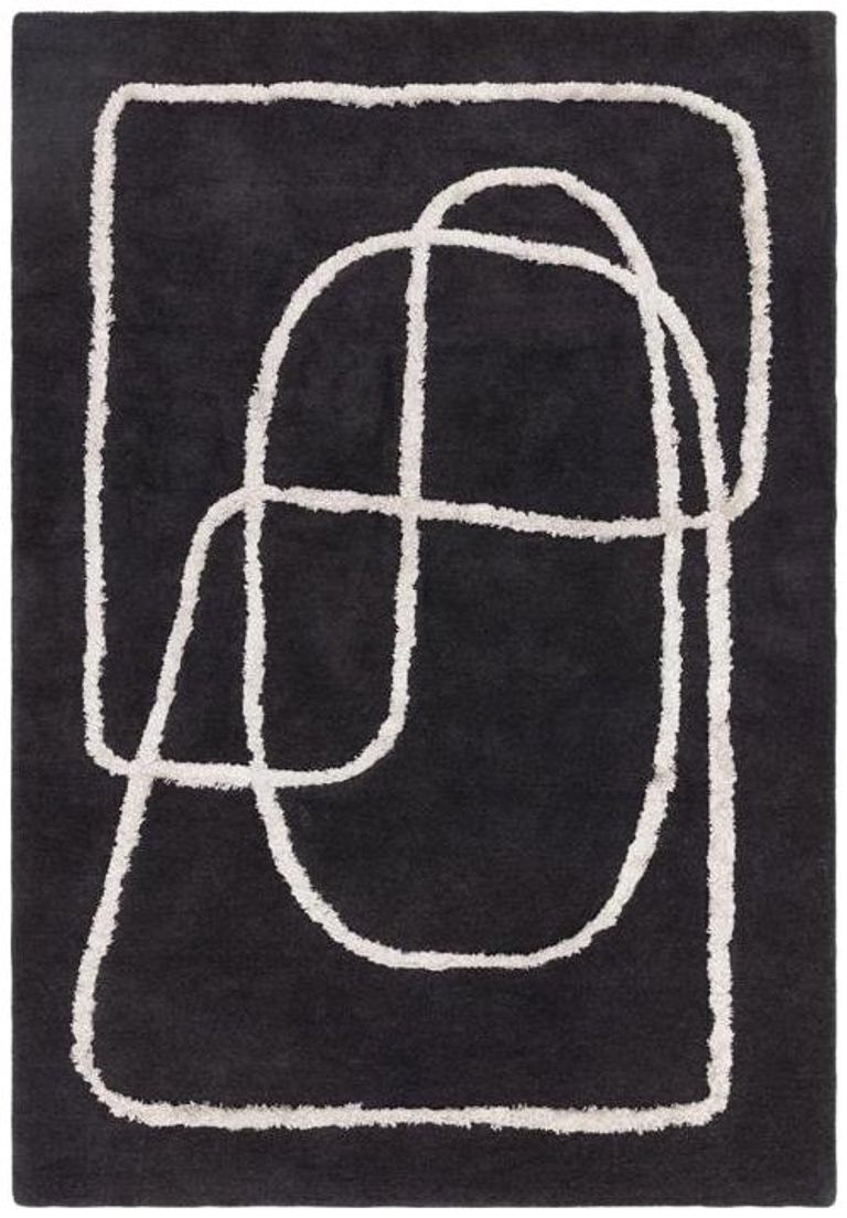 Contemporary Design Matrix Rug - Infinity 94 - Charcoal - Sizes Available
