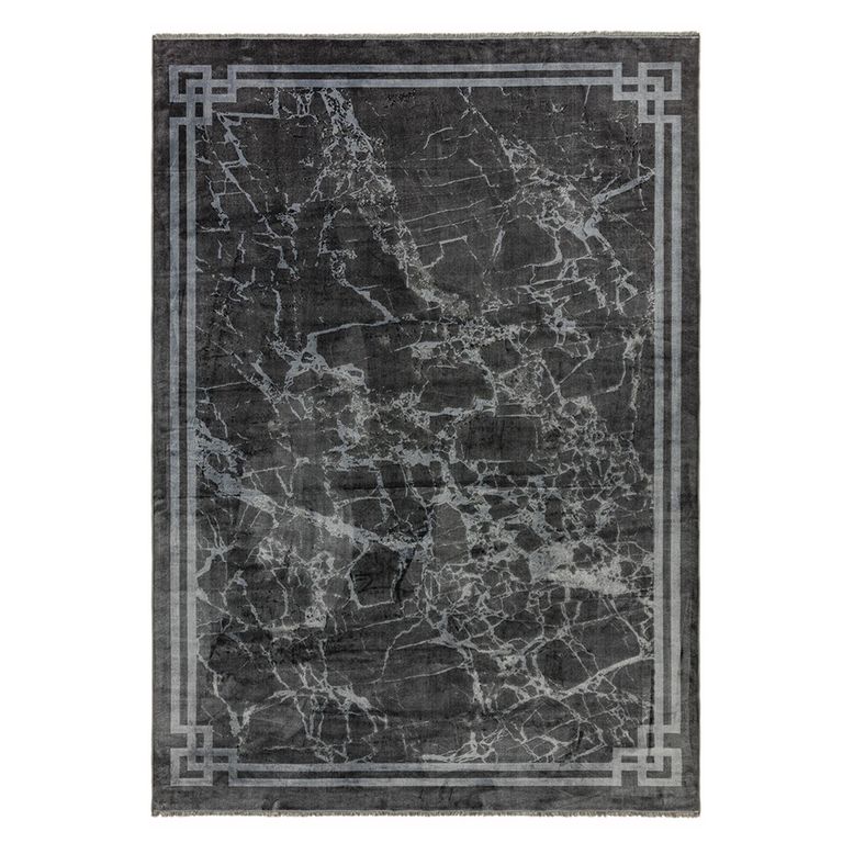 Contemporary Design Zehraya Rug - Border Grey - Sizes Available