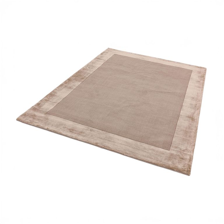 Contemporary Plain Ascot Rug - Sand - Sizes Available
