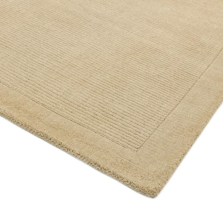 Contemporary Plain York Rug - Beige - Sizes Available