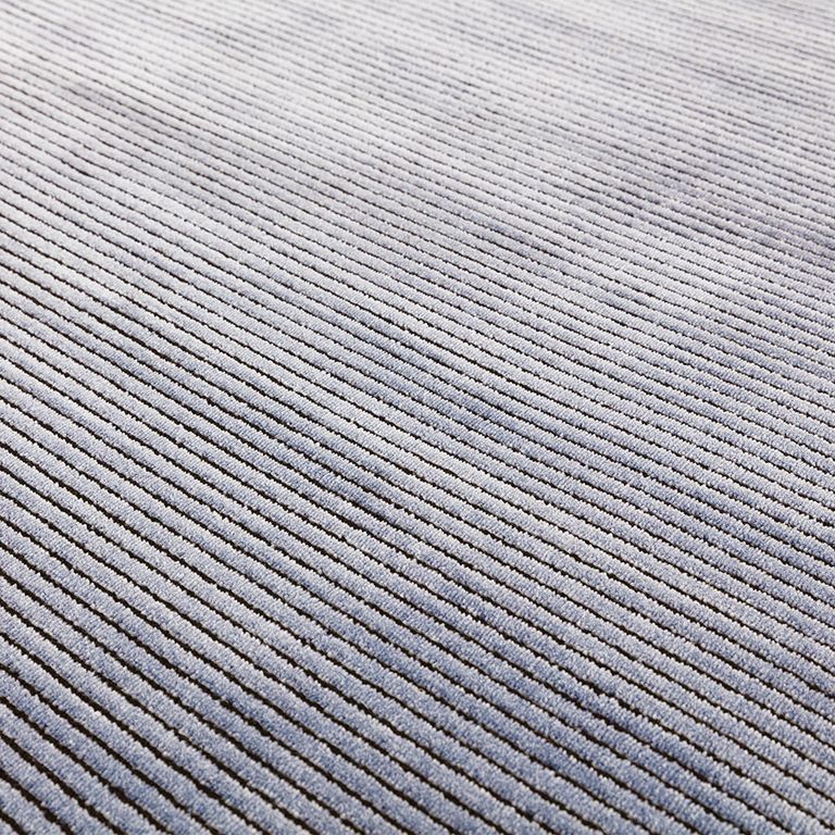 Easy Kuza Rug - Plain Stripe - Navy - Sizes Available