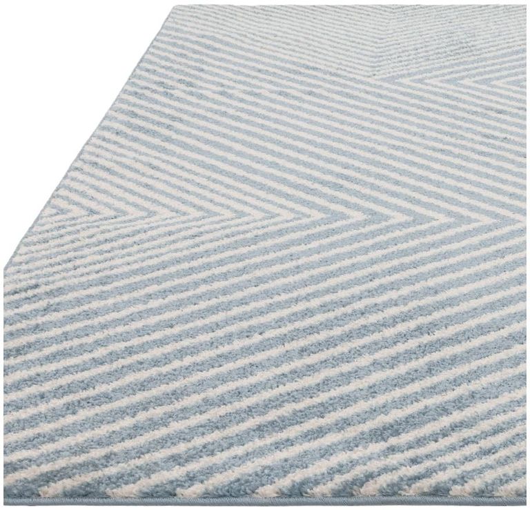Easy Muse Rug - Cross - MU19 - Blue - Sizes Available