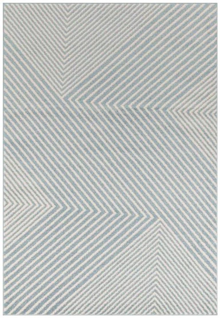 Easy Muse Rug - Cross - MU19 - Blue - Sizes Available