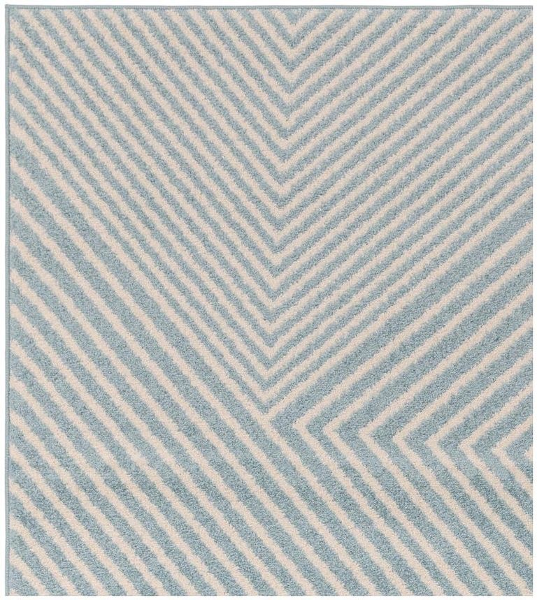 Easy Muse Rug - Cross - MU19 - Blue - Sizes Available