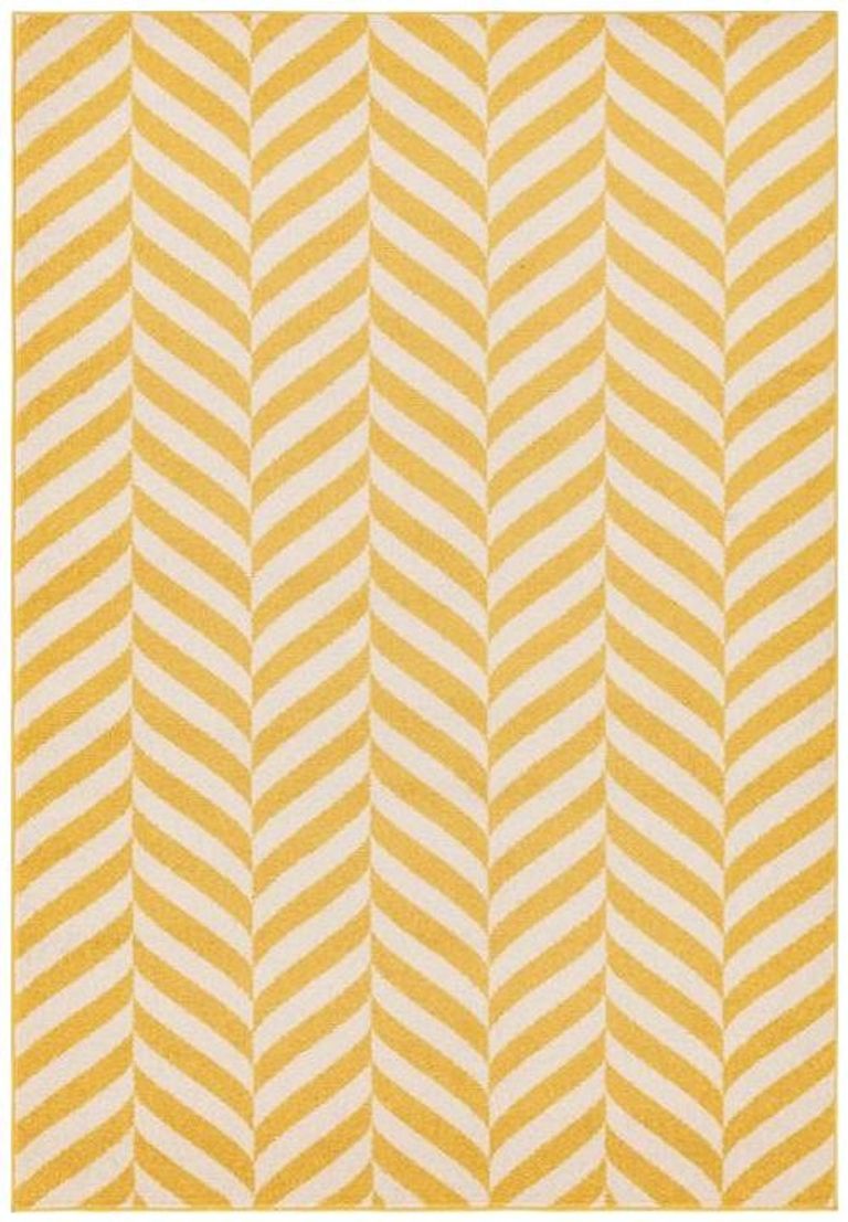 Easy Muse Rug - Stripe - MU08 - Yellow - Sizes Available