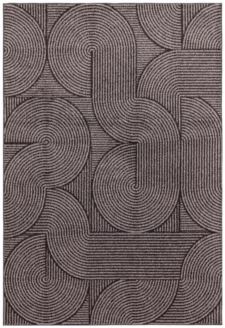 Easy Muse Rug - Swirl - MU01 - Charcoal - Sizes Available