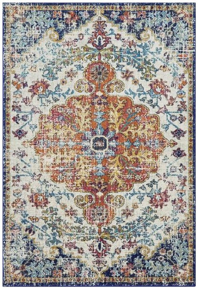Easy Nova Rug - Medallion Multi Colour - NV12 - Sizes Available