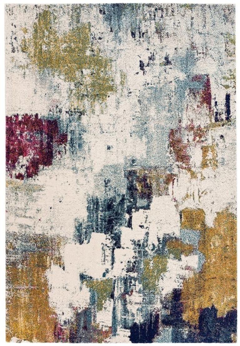Easy Nova Rug - Mustard Multi Colour - NV22 - Sizes Available