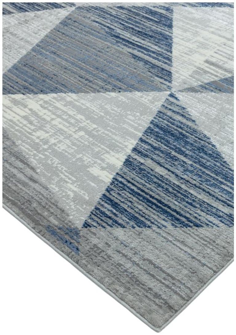 Easy Orion Rug - Blocks - OR14 - Blue - Sizes Available