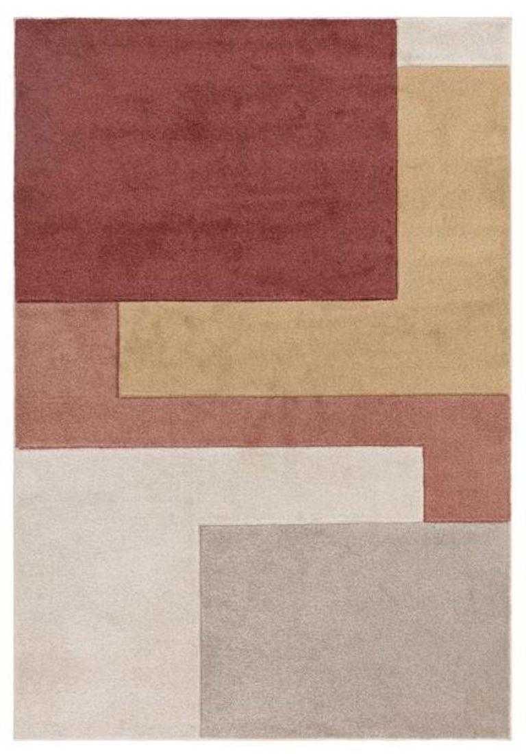 Easy Sketch Rug - Blocks - Earth - 120cm x 170cm