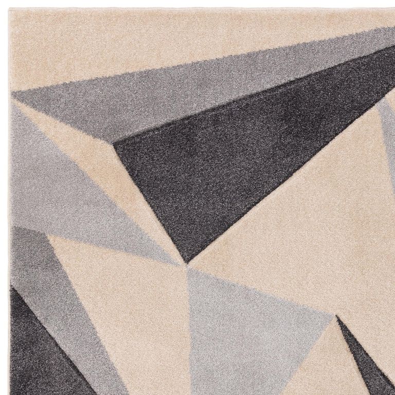 Easy Sketch Rug - Kaleidoscope - Grey - Sizes Available