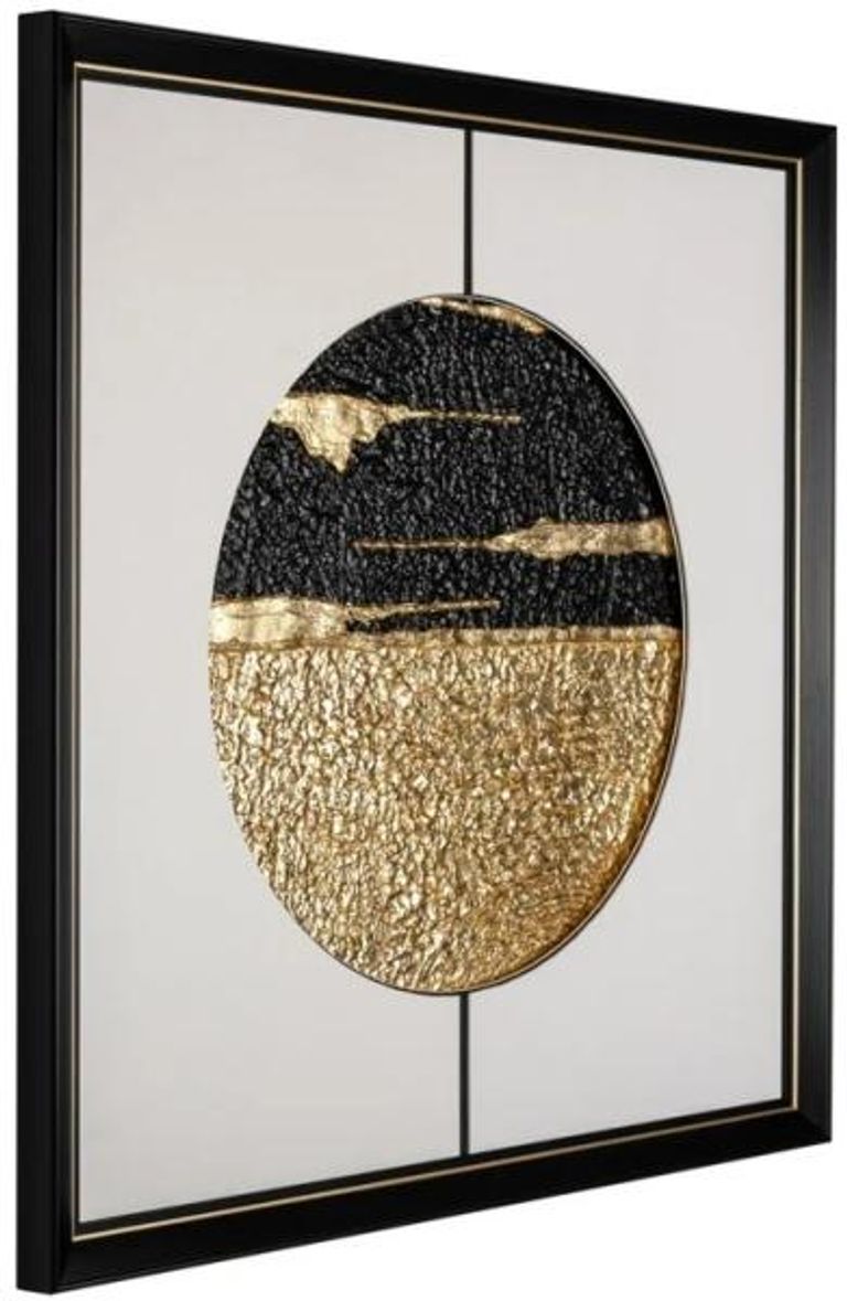 Moon Black and Gold Wall Art