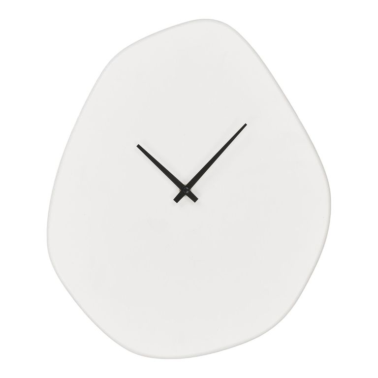 Vienna Wall Clock - Concrete - White