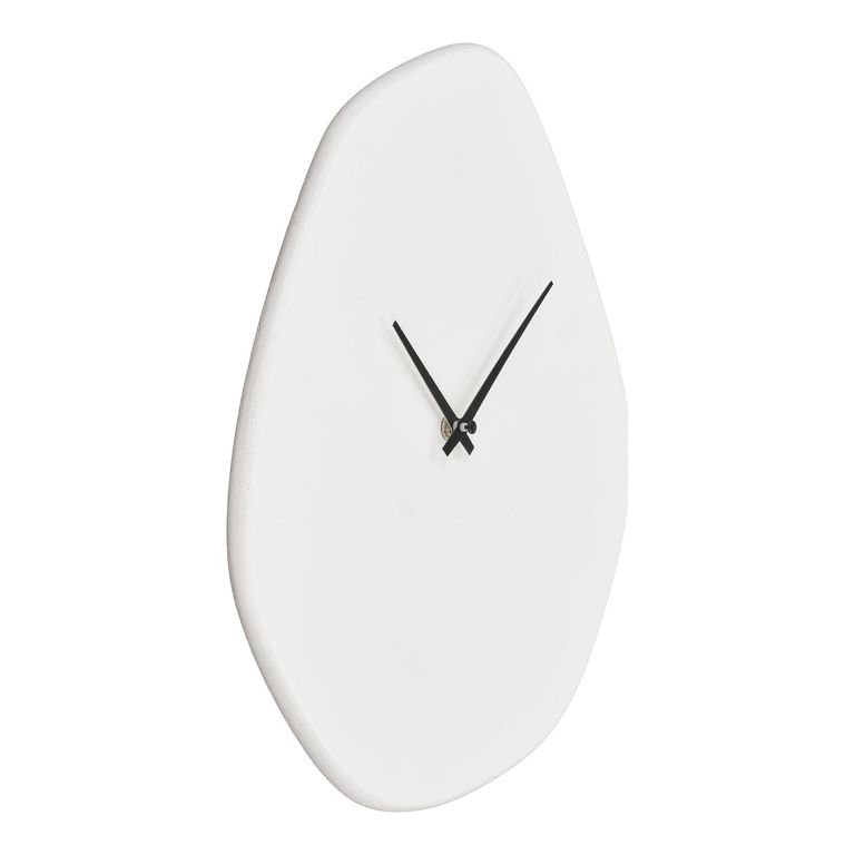 Vienna Wall Clock - Concrete - White