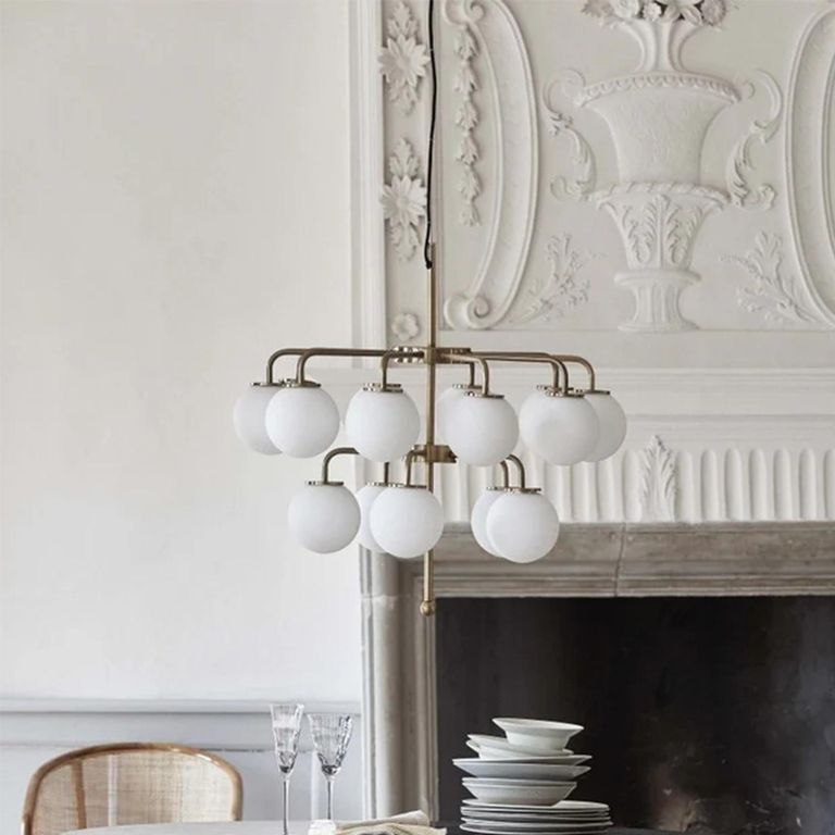 Palma Chandelier - Brass