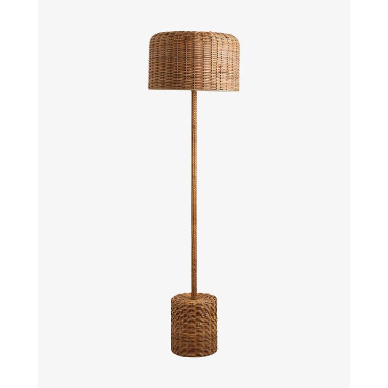 Floor Lamp - Natural - Rattan